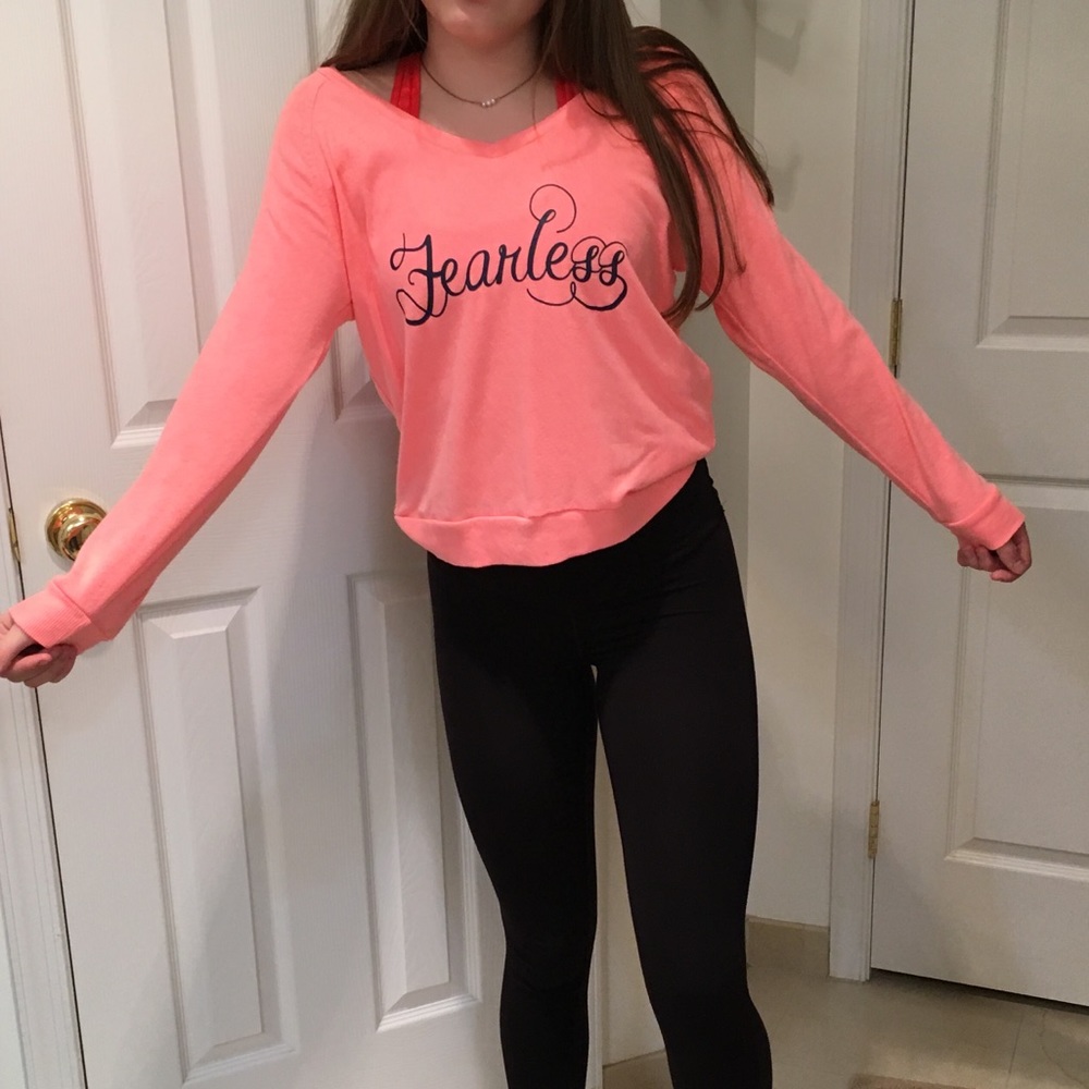 Pink Fearless Sweatshirt